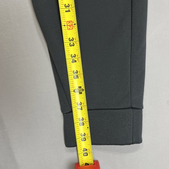 Nike Mens Big Swoosh Training Sweatpants Fleece Taper Jogger Pants Black Medium - Picture 14 of 16